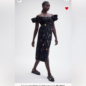 Off-the-shoulder dress